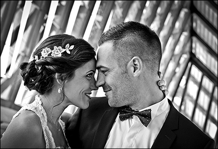 Photo mariage aéroport de Lyon