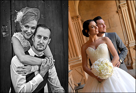 Séance photo de mariage chic à Lyon