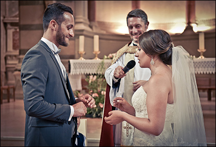 Photo cérémonie religieuse mariage Lyon