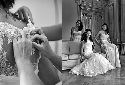 Photo préparation de la mariée à Lyon