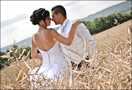 Photo mariage nature et parc à Lyon