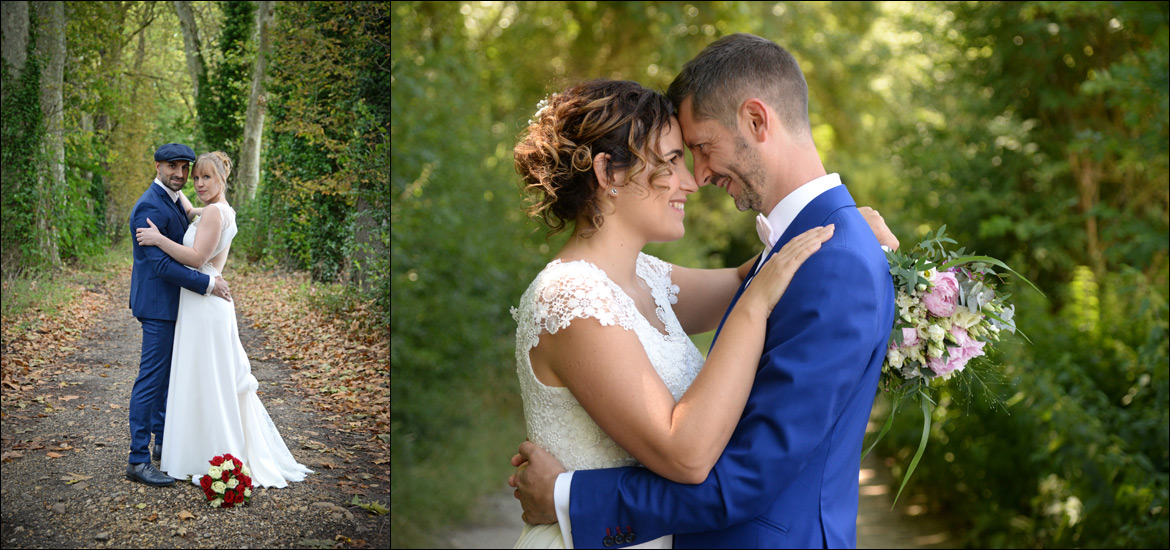 Photos de mariage dans des parcs à Lyon